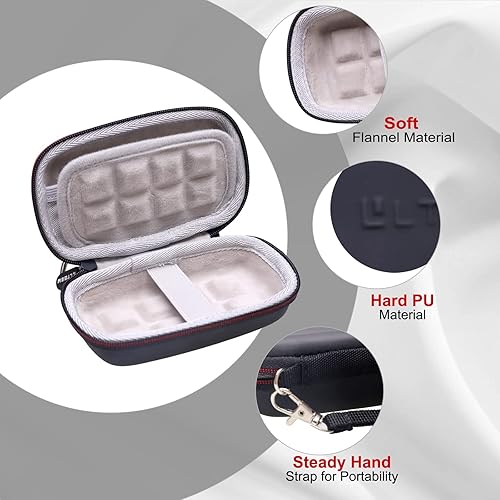 Miniatura 4 de LTGEM - Funda para reproductor de MP3 y MP4 para TIMMKOO/Aiworth/SOULCKER/G.G.Martinsen/Grtdhx/iPod Nano/Sandisk/B Walkman y otros reproductores de