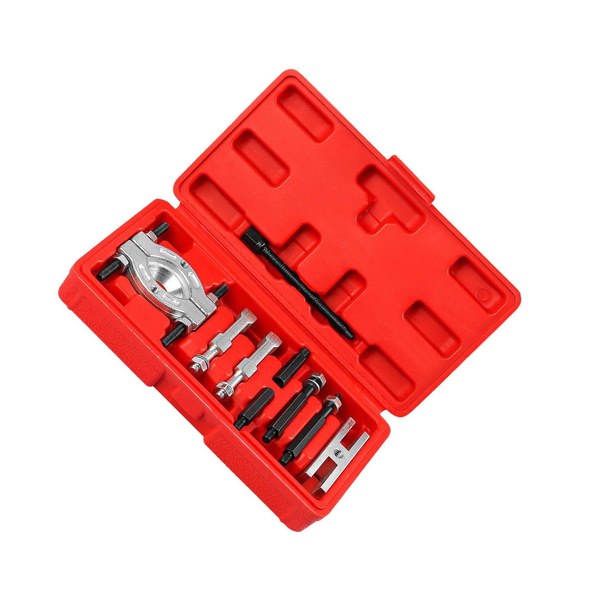 Separador de cojinetes con caja de 9 piezas para taller 8