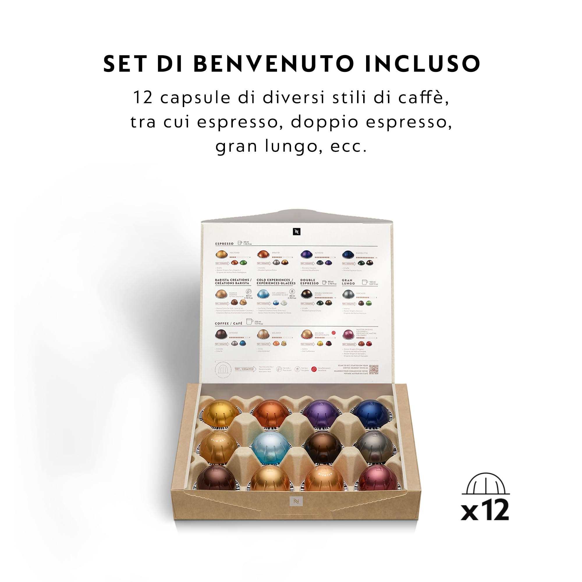 Krups Nespresso Vertuo Pop XN9201 - Kaffeemaschine