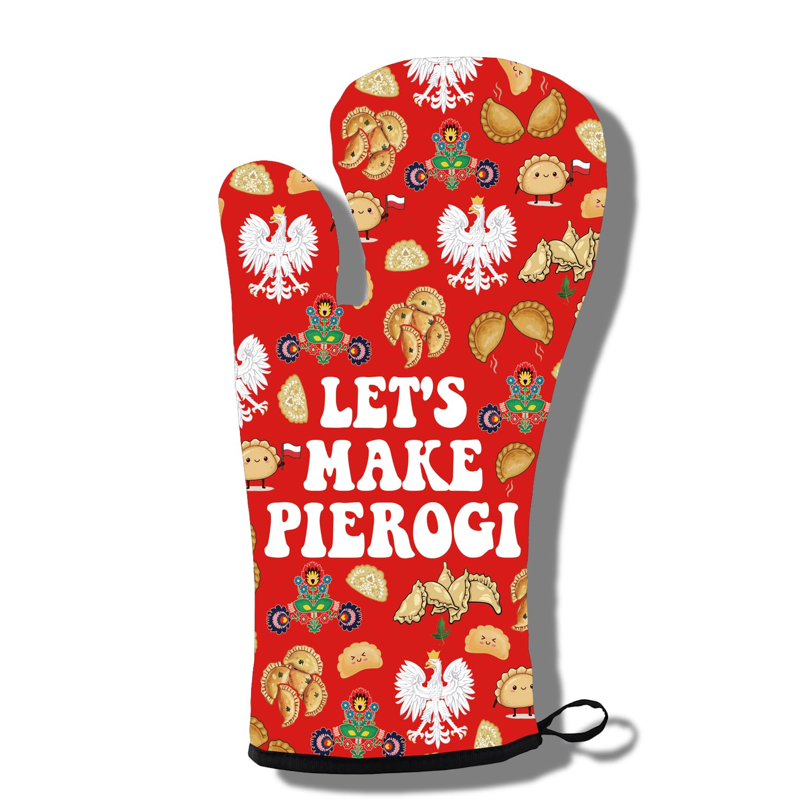 Gant de cuisine Pierogi anti-brûlure pour passionnés de cuisine