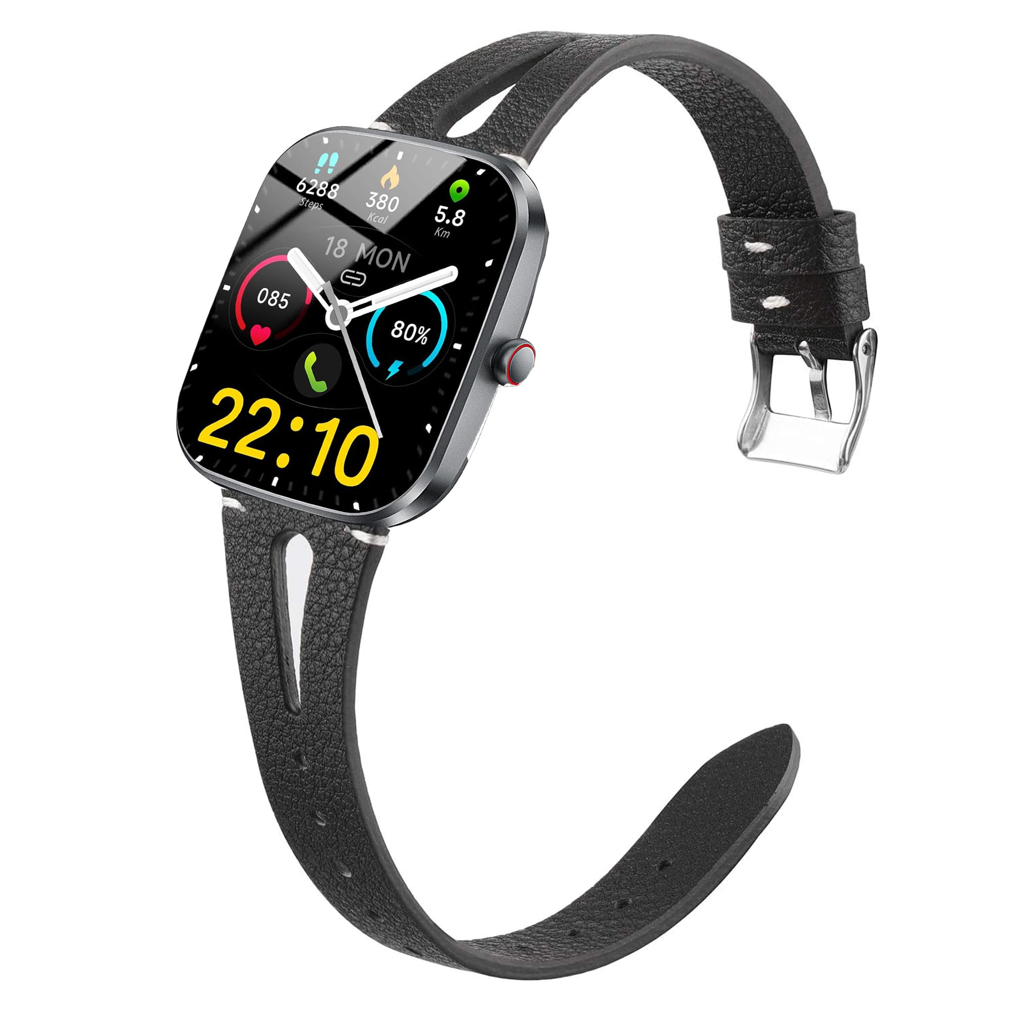 Blueshaweu Compatibile con cinturini per Smart Watch T70 da 1,9 cm, robusto cinturino sportivo in nylon con design ad anello intrecciato compatibile con smartwatch Kuizil T70/Csasan T70/WeurGhy T70 da