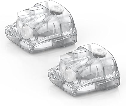 2 Packs Water Chamber for Airsense 11 & Aircurve 11, Leak-Free & Consistent Humidity Replacement CPAP Water Chamber with Top-Fill Port Technology, HumidAir Water Tank for ResMed Airsense 11 Supplies