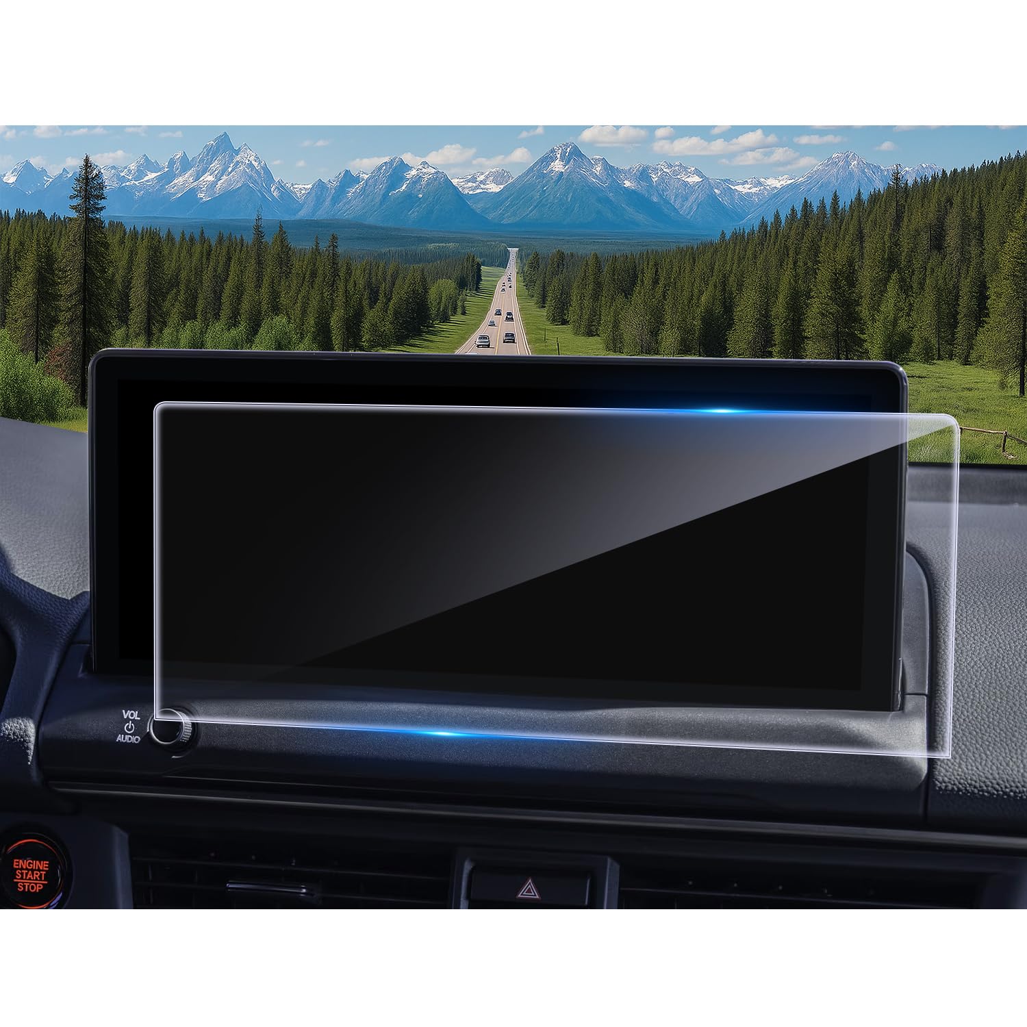 CDEFG for 2026 Honda Pilot Screen Protector 12.3-Inch Tempered Glass