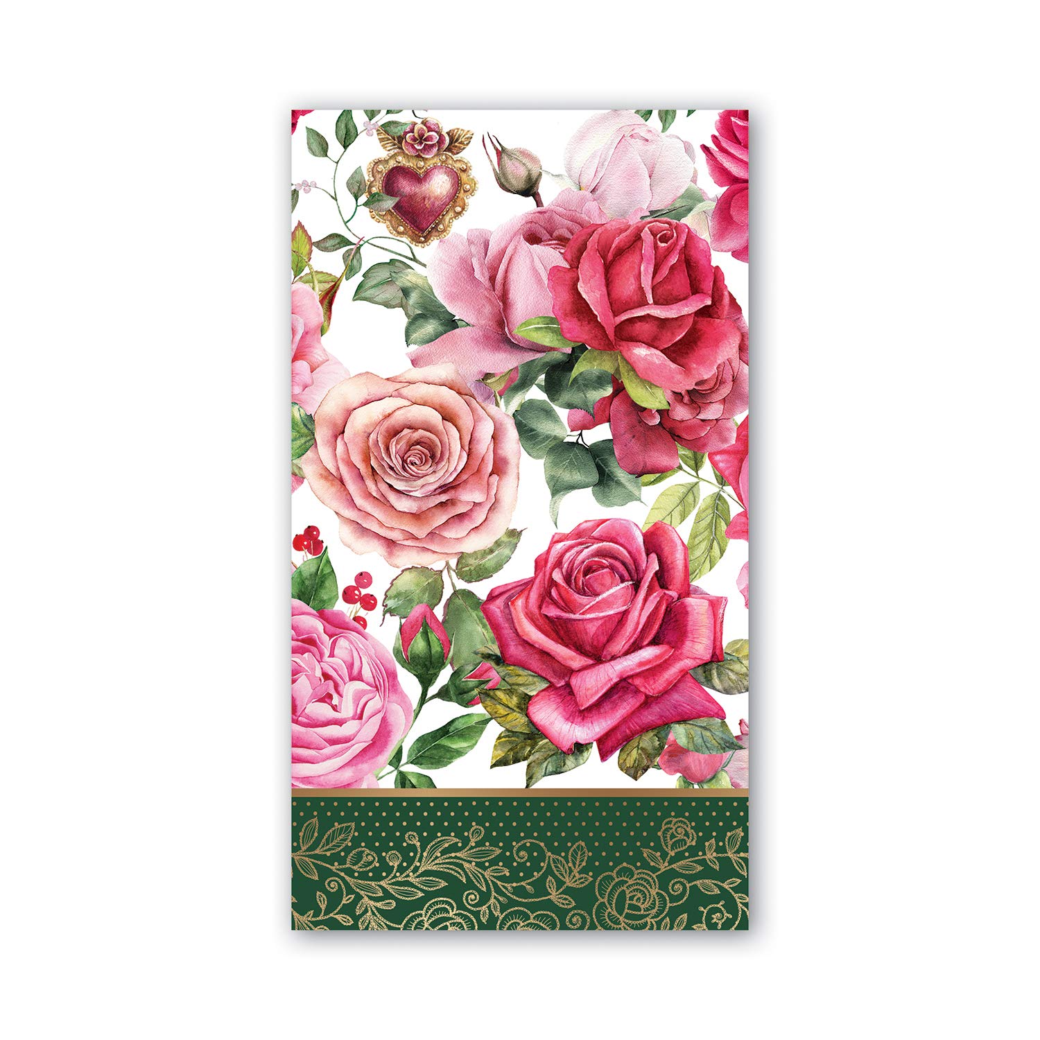 Michel Design WorksHostess Napkins, Royal Rose