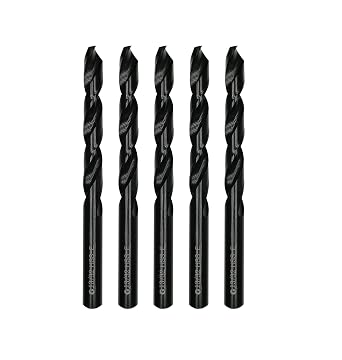 13/32inch HSS M35 Cobalt Twist Drill Bits for Metal | 5pcs Jobber Drill Bits Set,For Steels,Cast Iron,Stainless Steels and Other Metal DIY Work