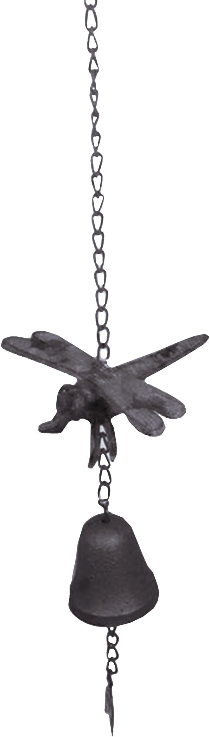 Cast Iron Bell with Dragonfly