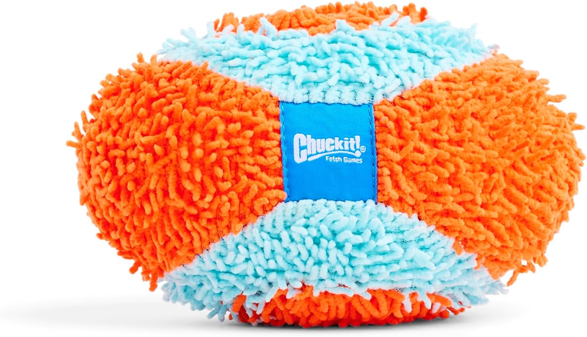 Juguete para perros con rodillo Fumbler para interiores, naranja y azul, 7,5 pulgadas | Juguete interactivo para perros para el aburrimiento, juguete con rodillo para perros de interior, naranja y azul, tamaño de 7,5 pulgadas