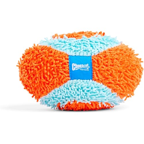 Chuckit! Indoor Fumbler Roller Dog Toy, Orange and Blue, 7.5in