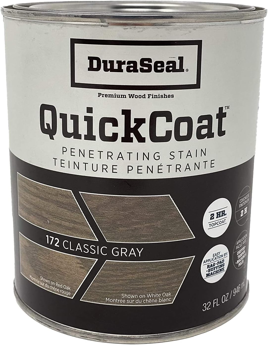 Dura Seal Penetrating Finish Quick Coat - Classic Gray - 32 oz