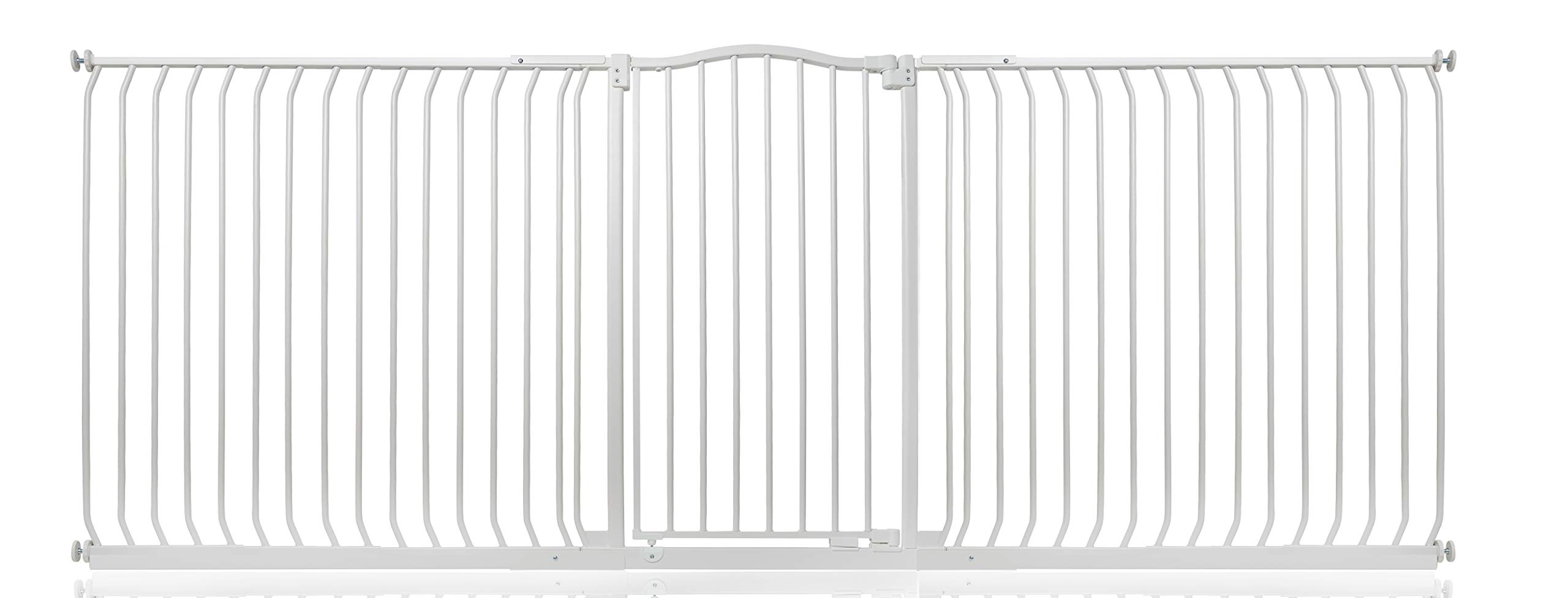 Safetots Extra Tall Curved Top Safety Gate, 116cm - 125cm, Matt Black, Extra Tall 100cm in Height, Pressure Fit Stair Gate, Baby Gate for Doors Hallways and Spaces, Safety Barrier, Easy Installation — view 35