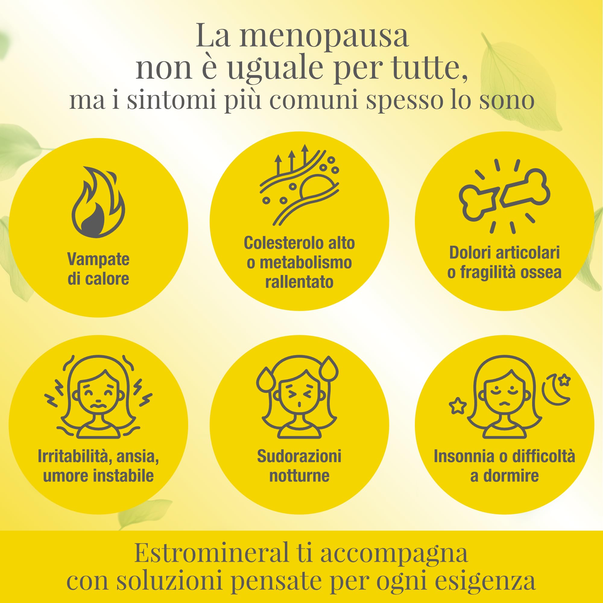 Estromineral Fit, Integratore Menopausa e Ossa, 40 Compresse con Isoflavoni di Soia, Fermenti Lattici, Glucosamina Solfato, Calcio e Vitamina D3, Senza Glutine e Senza Lattosio