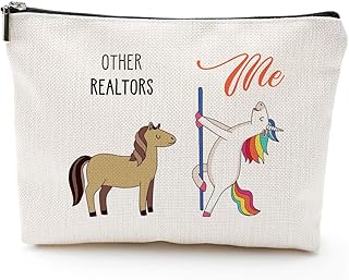 Realtors Gifts for Women,Realtorss Fun Gifts, Realtors Bags for Women,Realtors Makeup Bag, Make Up Pouch,BRealtors Birthday Gifts