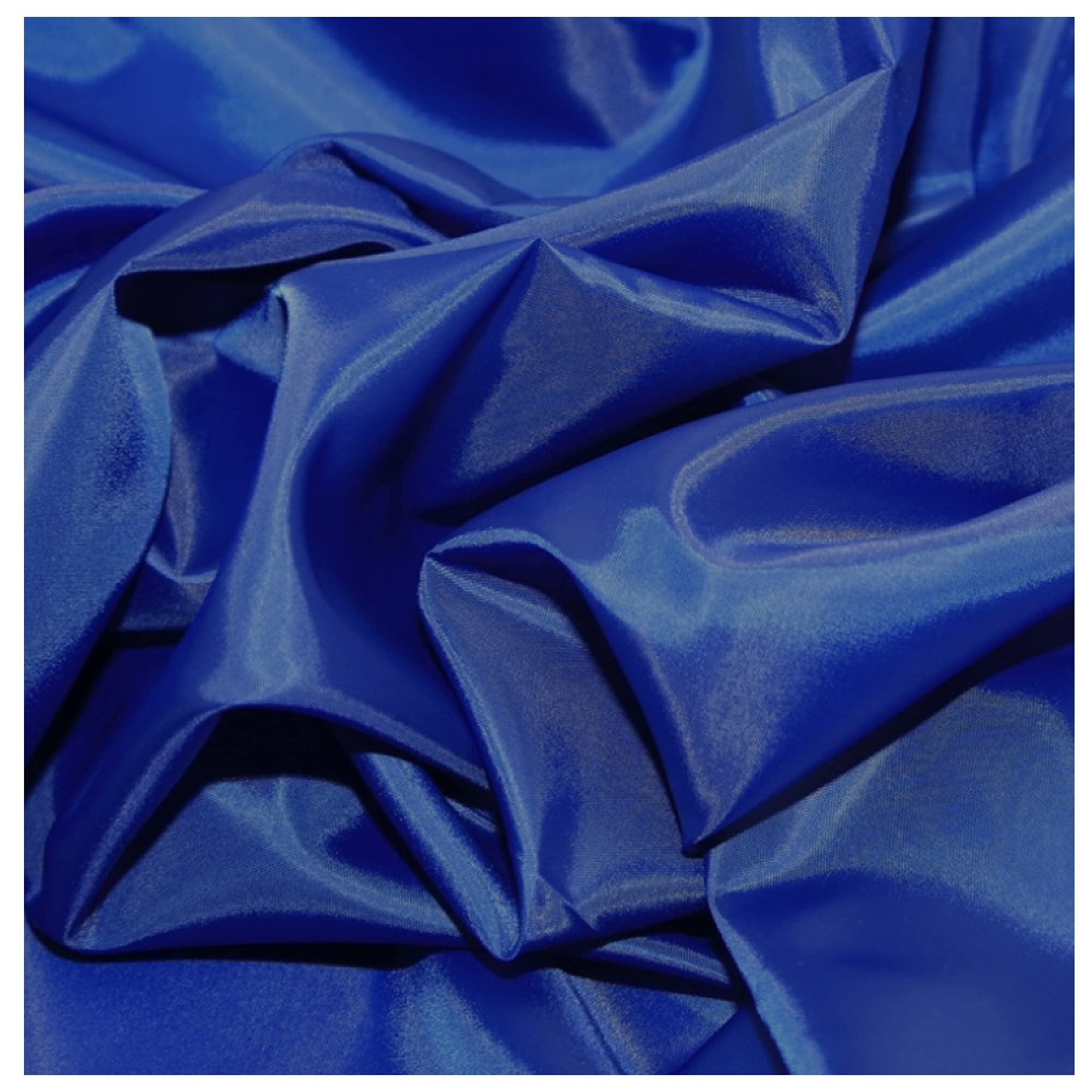 Royal Blue Antistatic Lining Fabric - Polyester Silky Fabric 54gsm for Sewing, Jacket Lining, Garment Lining, Dress Linings, Dressmaking, Arts and Crafts| 60" | 150cm Wide | Sold by The Metre