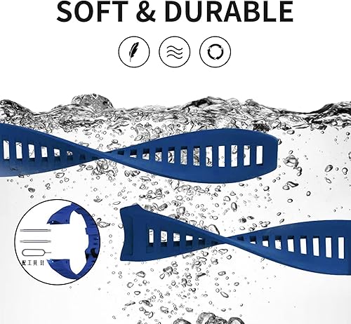 Miniatura 3 de BaayCerrie for Garmin Instinct Watch Bands Replacement, Soft Silicone Strap Compatible with Garmin Instinct 2 SolarTactical