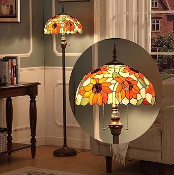 stained glass floor lamp