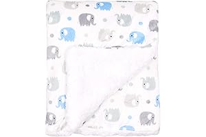 Ultra-Soft Plush Elephant Baby Blanket: A Gentle Embrace for Your Precious Little Prince