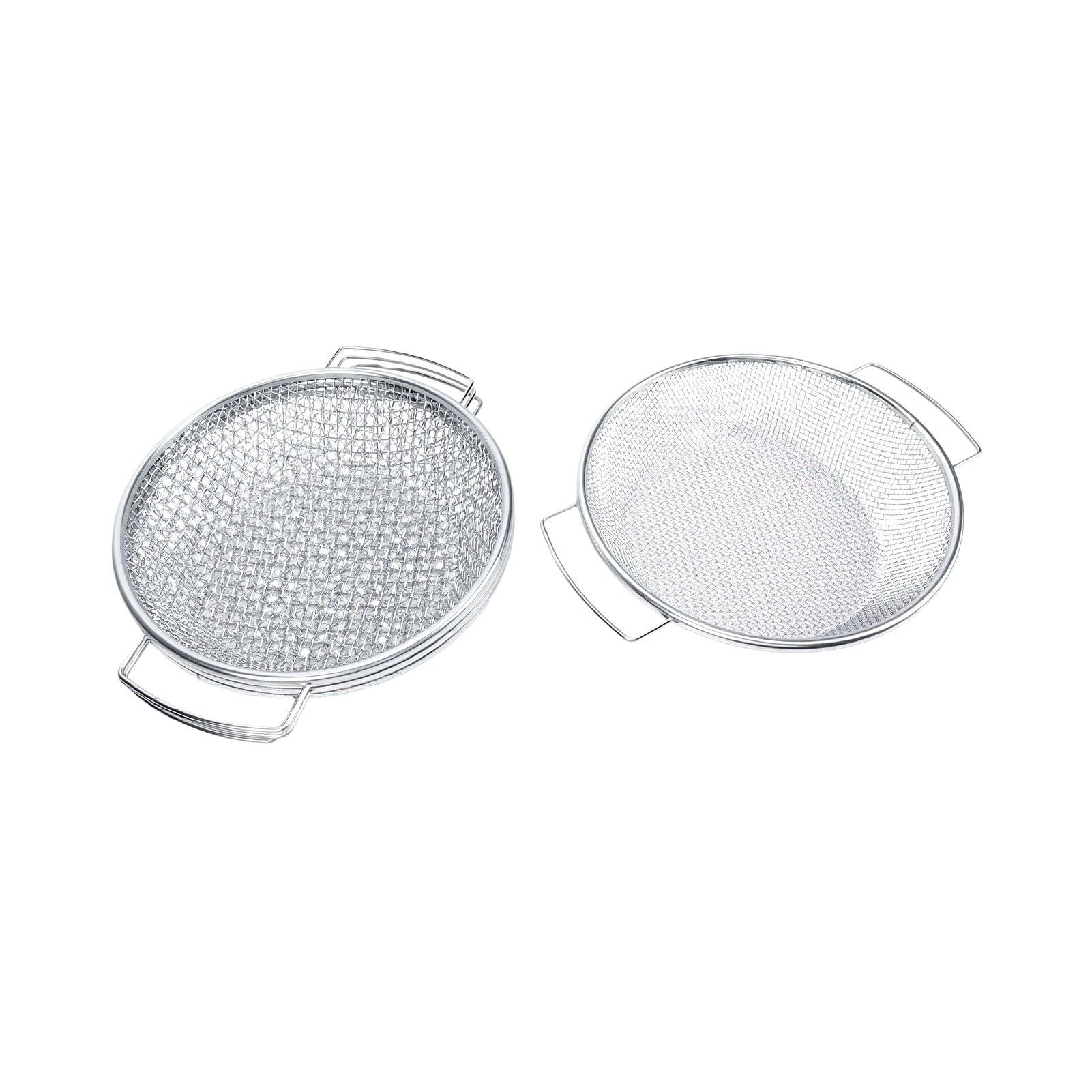 Hyuduo Juego de Tamiz de Tierra con Asa, Malla de 1/8 3/8 para Cubo de 5