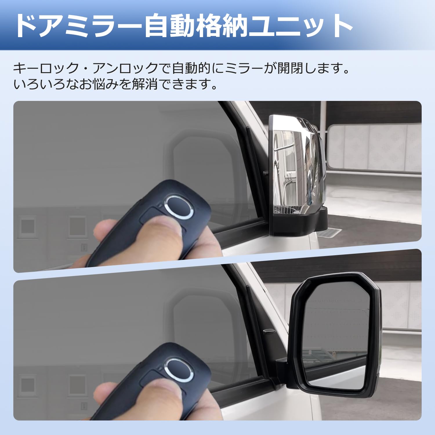 siecle シエクル オートミラーキット 自動ドアミラー格納 ドア側 AMK-M12A