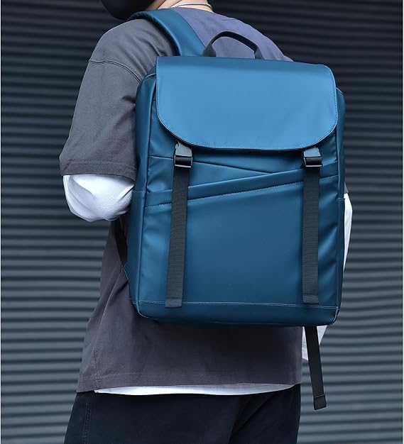 Schoolbag Casual Daypack Business Laptop Backpack College School Bag Laptop Backpack For Men Lightweight School Bag Travel Rucksack-black
