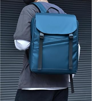Schoolbag Casual Daypack Business Laptop Backpack College School Bag Laptop Backpack For Men Lightweight School Bag Travel Rucksack-black
