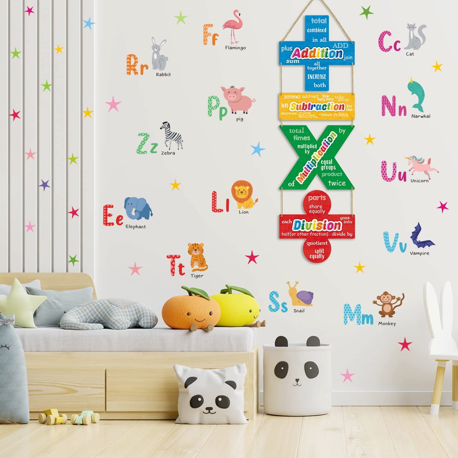 Math Vinyl Wall Decal Mathematics School Classroom Mathematical ...