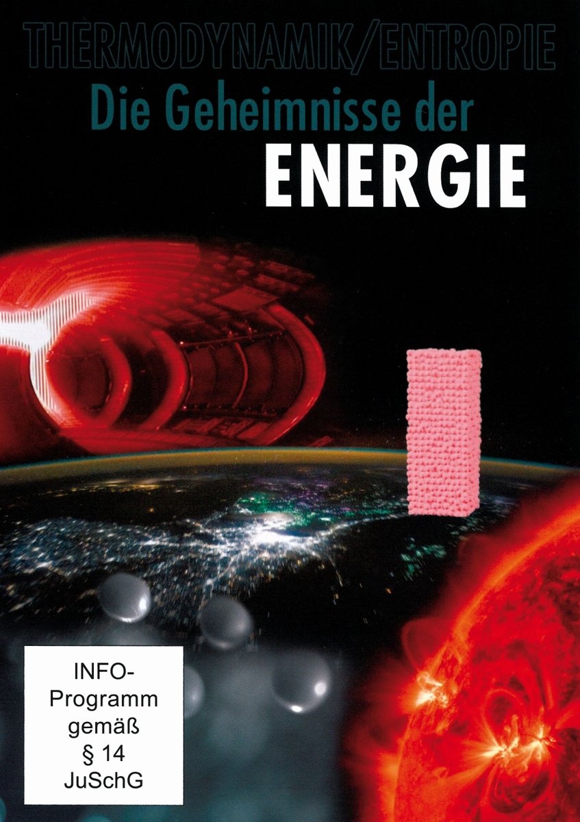 Die Geheimnisse der Energie DVD documental educativo sobre ciencias de la naturaleza