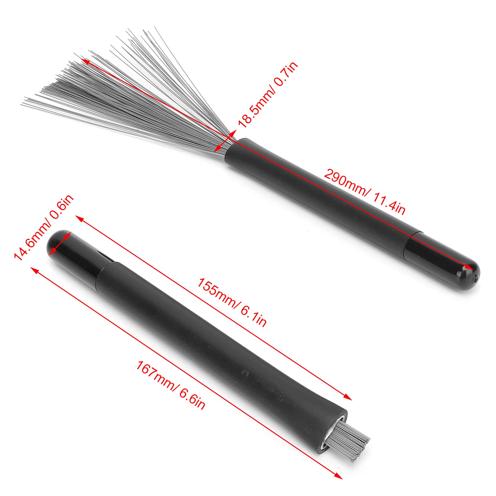 Spazzole Per Batteria Retrattili Voarge - 1 Paio Con Setole Filo E Borsa - Foto 6