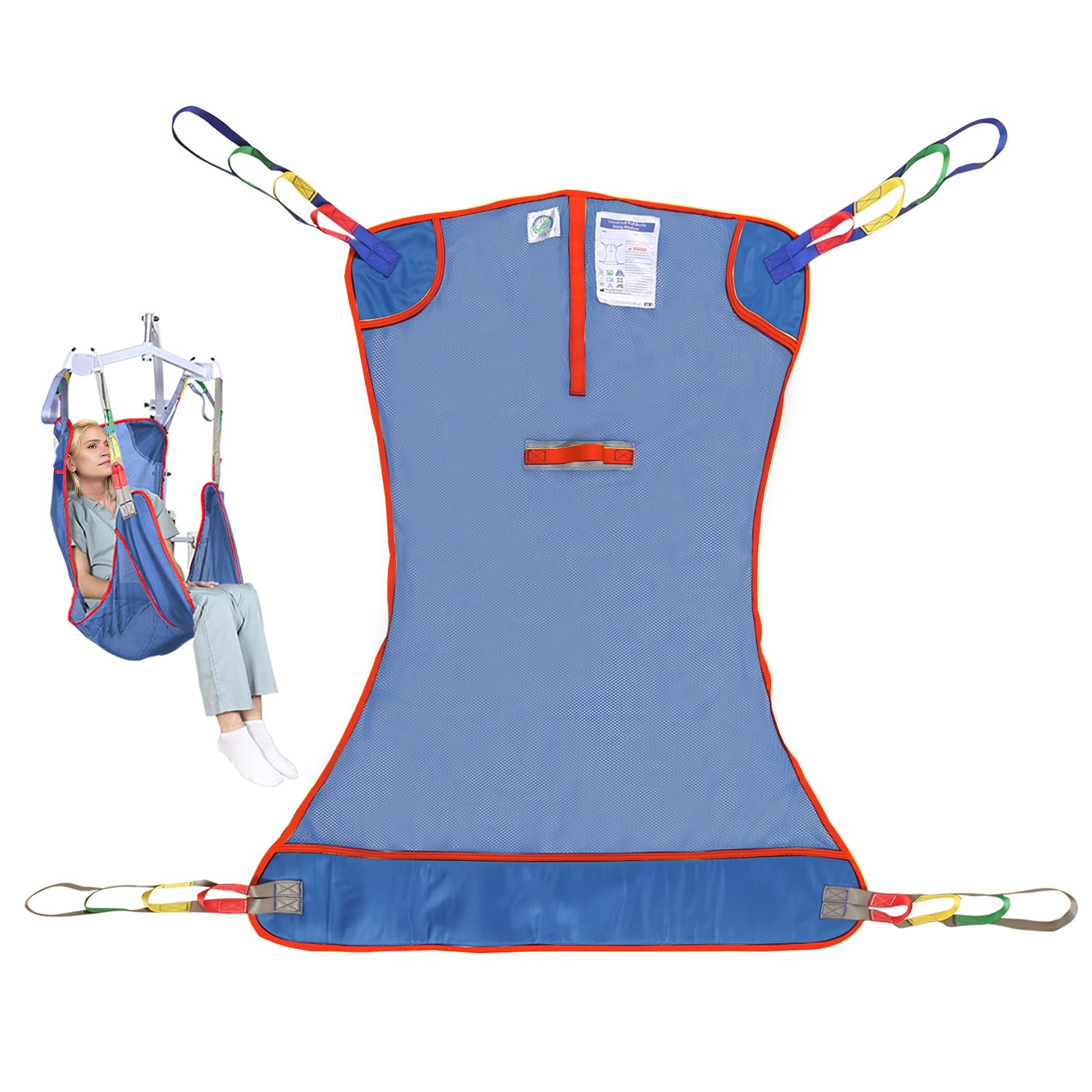 500lbs Mesh Full Body Sling for Lift - Patient Transfer Sling with Wide Pads for Elderly & Disabled,Compatible and Multi-Scene Transfer — Amazon image 17