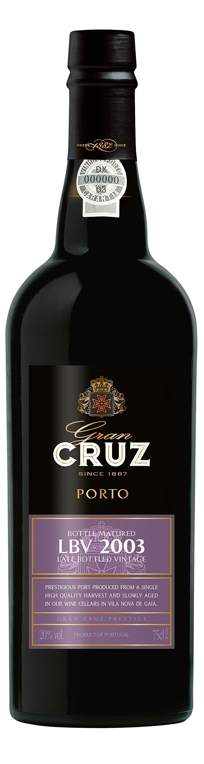 Porto Cruz LBV Portwein Süß (1 x 0.75l)