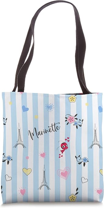 Miraculous Ladybug Charming Paris with Tikki Tote Bag