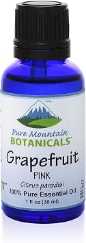 Grapefruit Citrus Paradisi Pink Essential Oil - Pure Natural & Kosher - 1 fl oz Bottle
