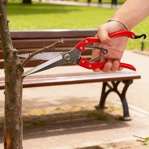 Miniatura 6 de Cizalla de lana manual Tijera de corte de acero inoxidable Tijera Cuchillas largas Tijeras de jardín multifuncionales Tijeras artesanales con