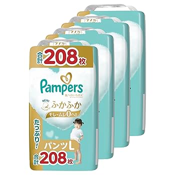 Amazon.co.jp: 【パンツ Lサイズ】パンパース オムツ 肌への