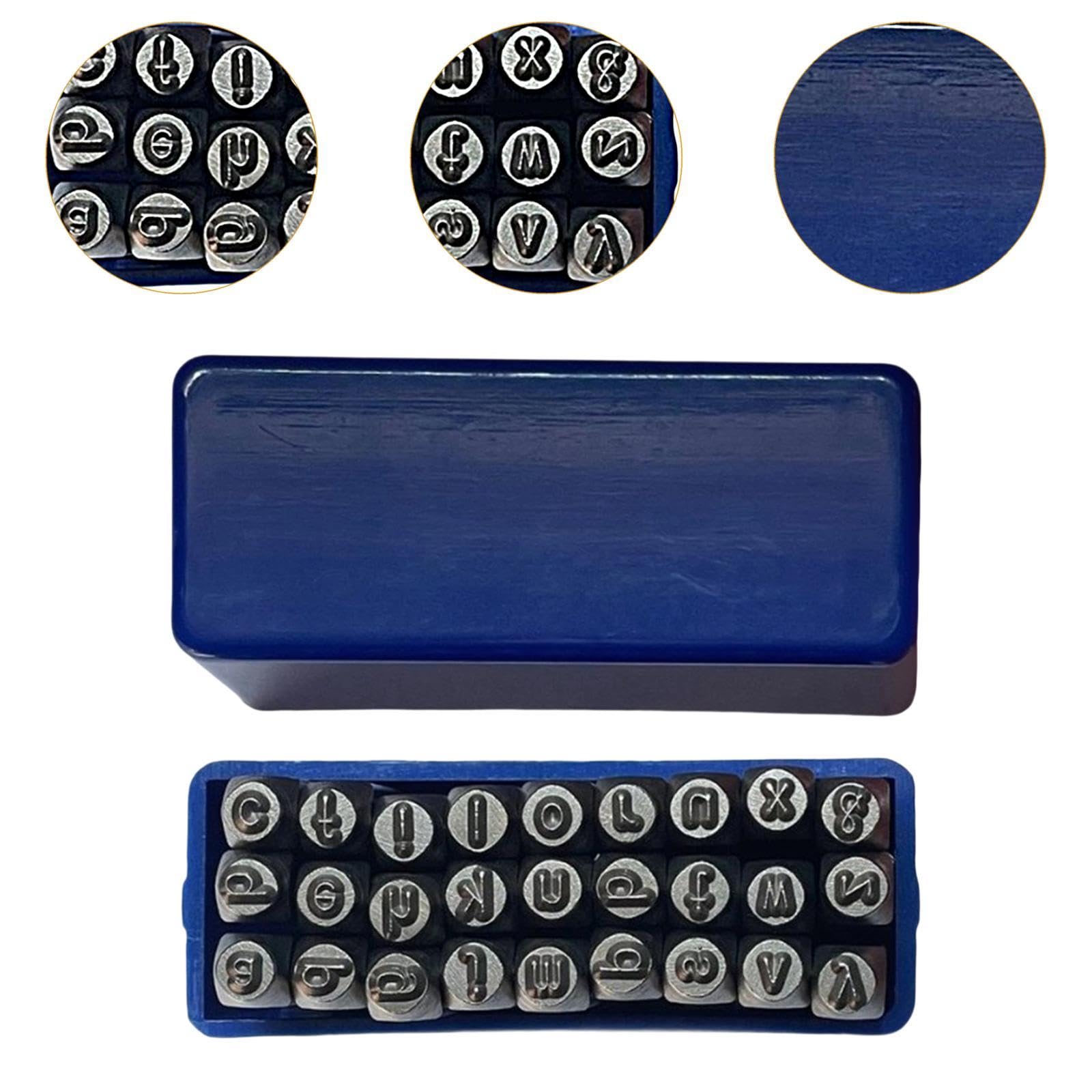 27x Metal Stamping Kit Sturdy Lowercase Metal Punch Tool Metal Stamping Tool-image-17