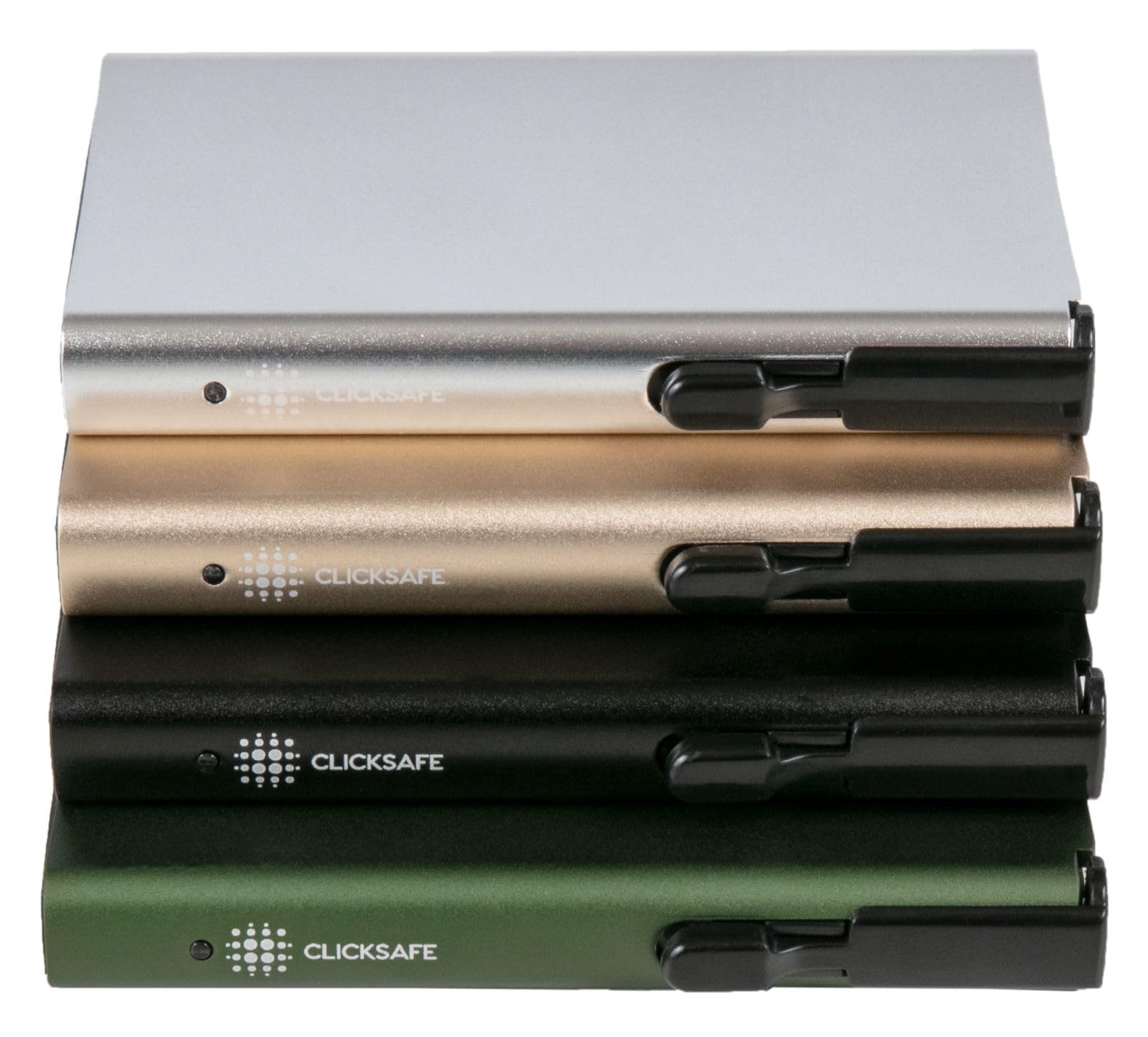 Chapher Hound Clicksafe Aluminium Silver RFID 8 Paps