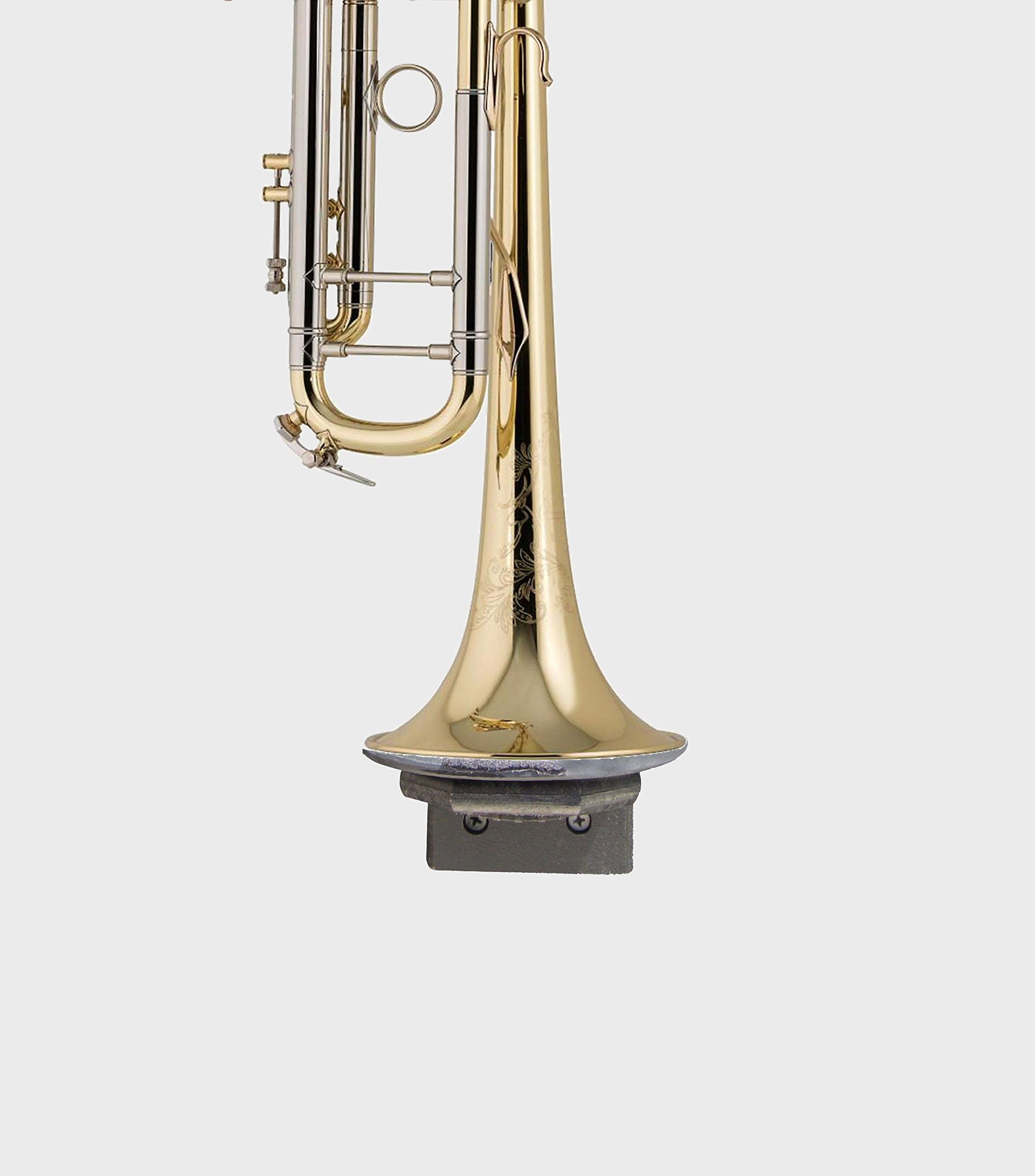 Black Vertical Trumpet/Cornet Wall Mount (Made in the USA)