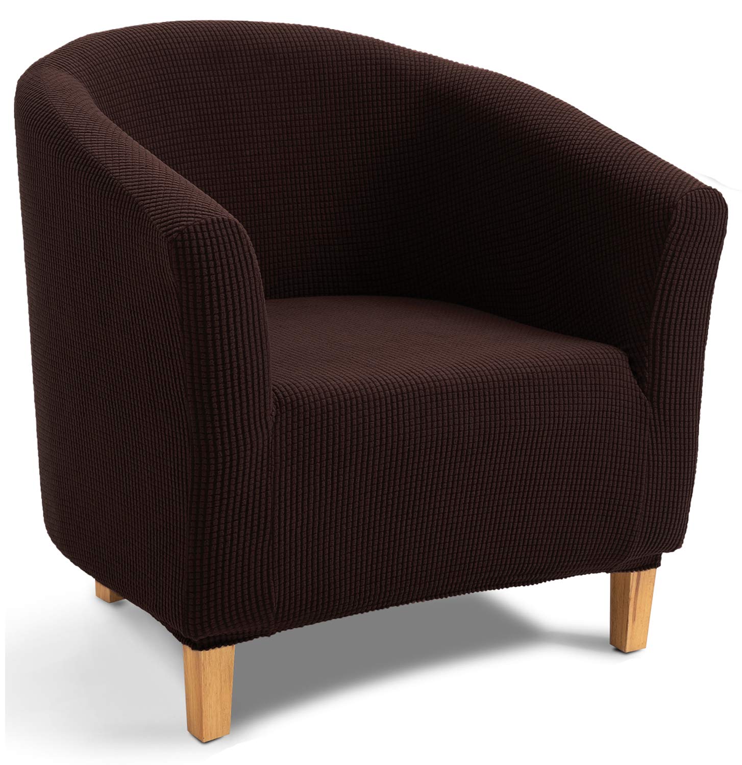 Copridivano Universale Elasticizzato Per Poltrona Chesterfield 1 Posto, Con Fondo Antiscivolo, Beige #34
