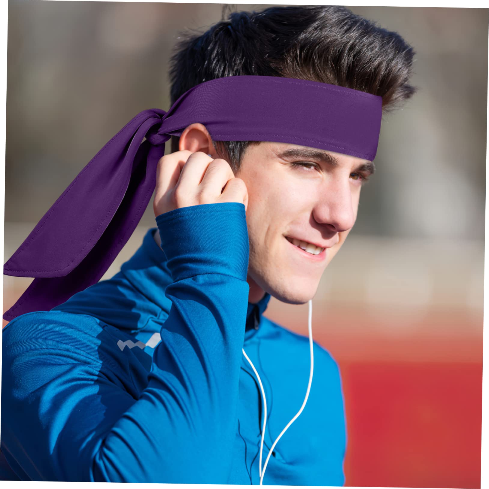 BESPORTBLE Fascia Sportiva da Uomo e Donna, Assorbente e Regolabile, 15 Pezzi, in Poliestere e Spandex, per Tennis e Allenamento