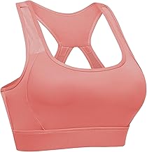 Litherday Brassiere Sport Femme sans Armature Soutiens-Gorge de Sport Coussinets Amovibles pour Yoga Course Fitness