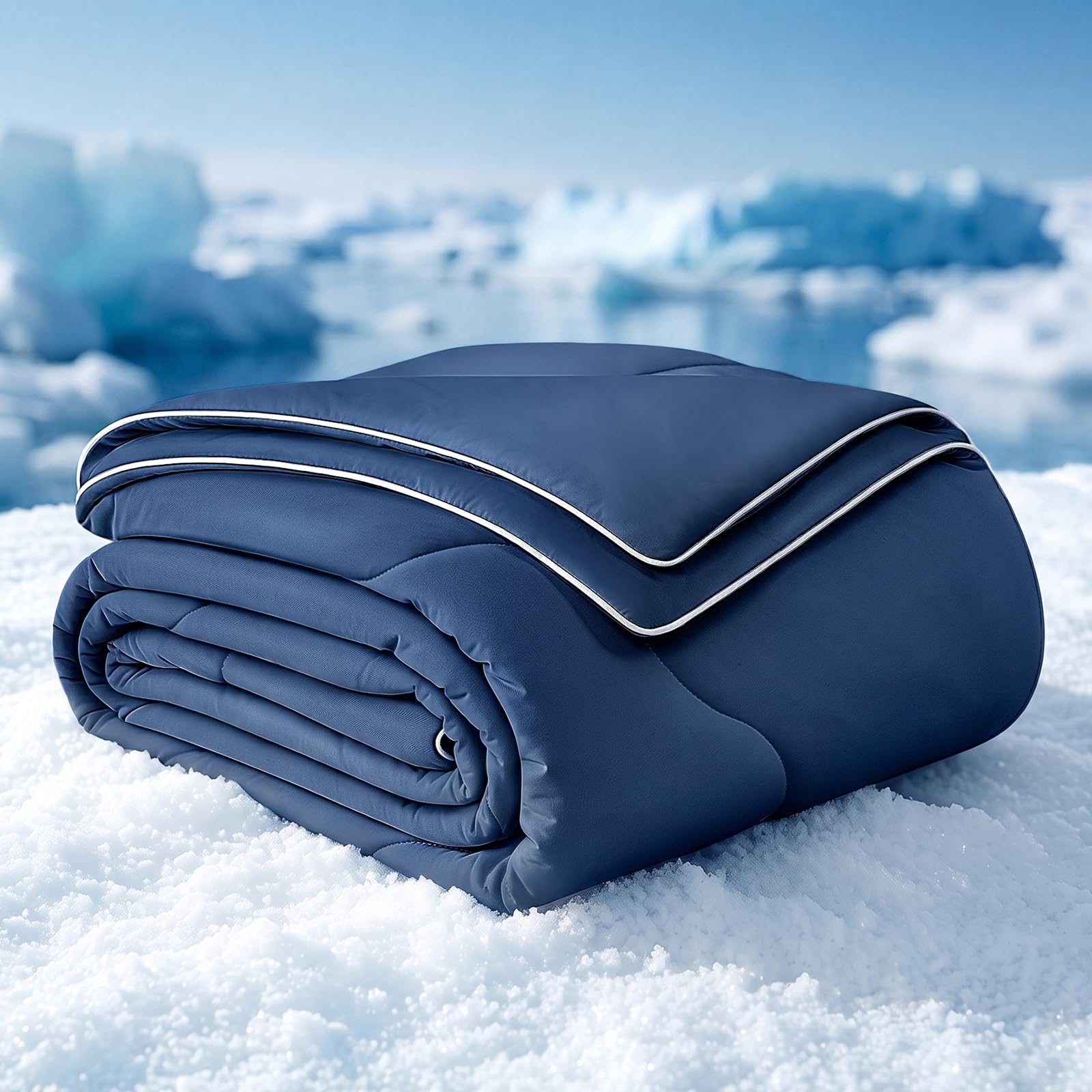 EASELAND Cooling Comforter Twin, Upgraded Double-Sided Q-MAX 0.45+