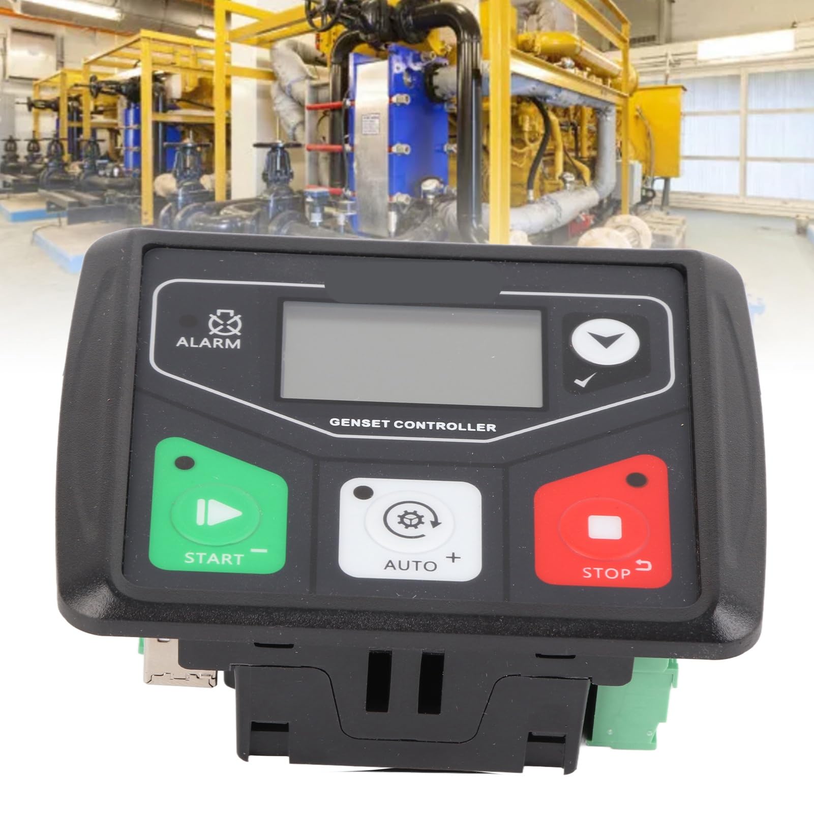 FTVOGUE Moduł Sterujący Generatora, Automatyczny Sterownik Agregatu Prądotwórczego ABS DC30D, Akumulator od 8 do 36 V, 40 do 80 Hz, Wsparcie 1 i 3 Faz dla Paneli Sterowania Agregatu Prądotwórczego i