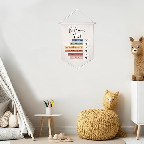 Miniatura 74 de Classroom Wall Hanging Banner Poster Therapy Office Decor Calm Down Corner School Counselor Mental Health Growth Mindset Poster Anxiety Educational