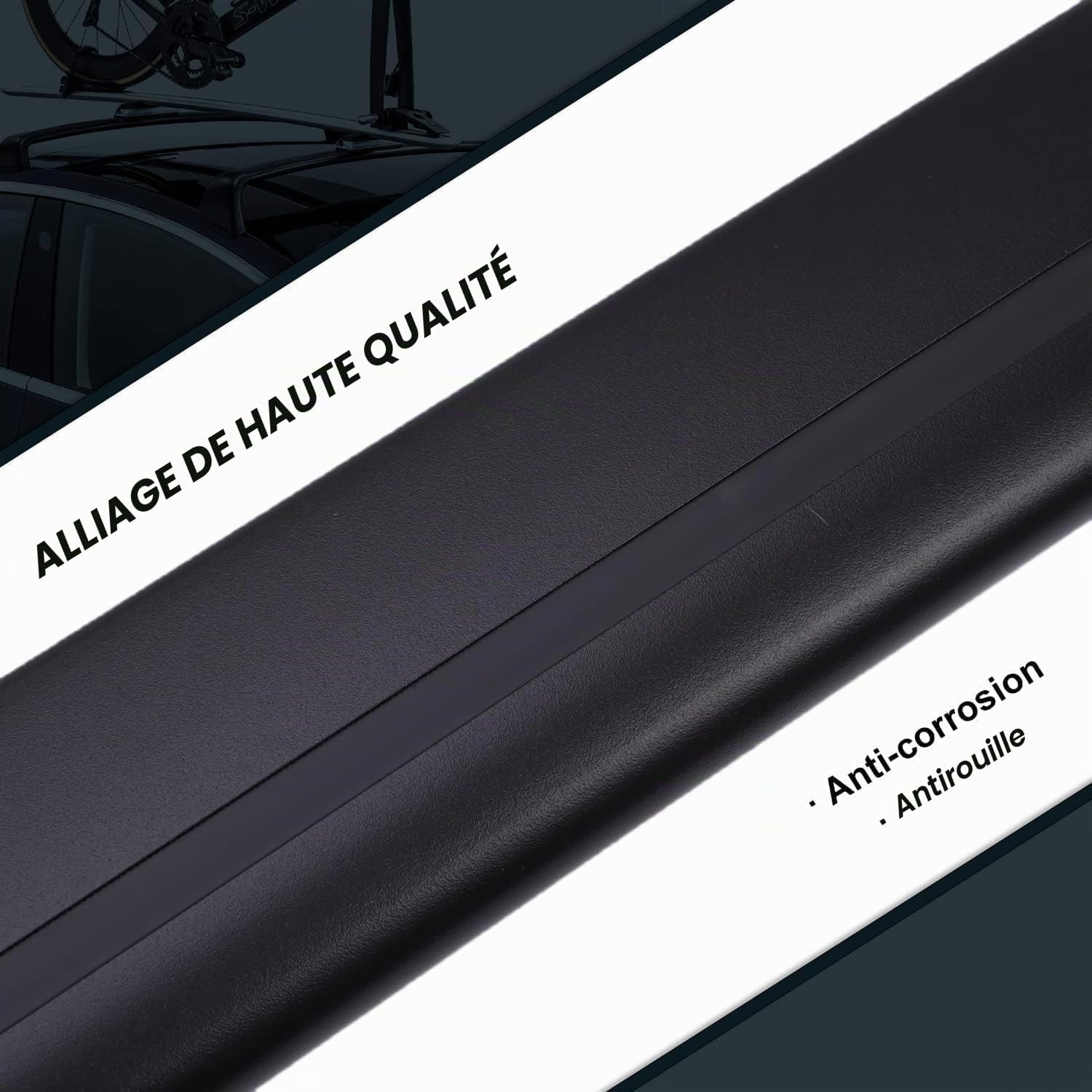 Barres de Toit transversales Haut de Gamme compatibles pour Tesla Model Y Juniper 2025 2026, Galerie de Toit Haute capacité pour Coffre de Toit et Porte-vélo