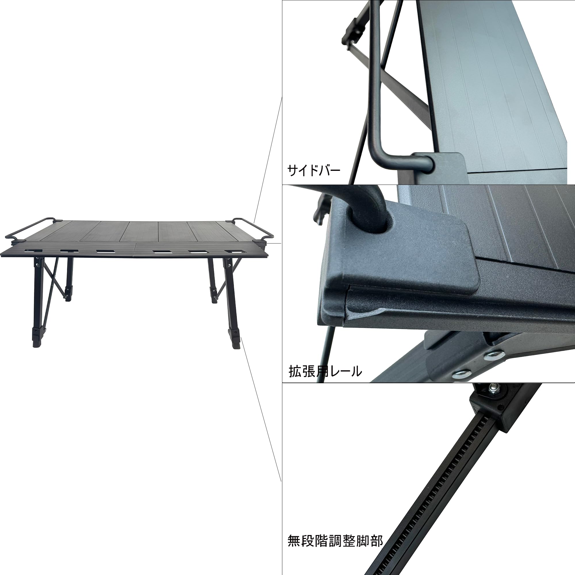 ソロキャンプに！IGTテーブル30kg軽量折り畳み