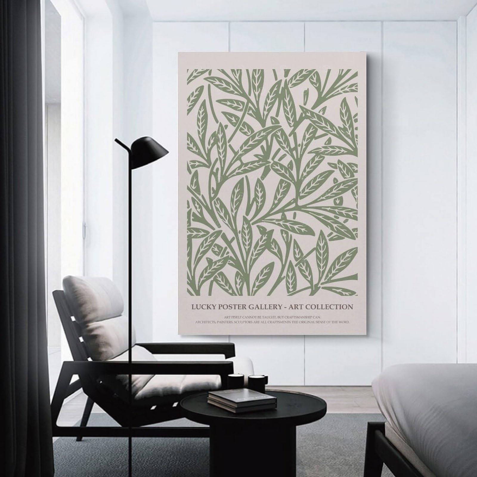 Junmoney Lucky Decorative Canvas Print, 24x36inch(60x90cm), for Study, Office Or Focused Interiors, Canvas Wall Decor for Creative Rooms