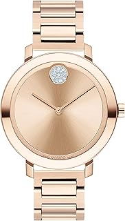 Bold 3600824 Evolution Women's Ionic Plated Carnation Gold Steel Case and Bracelet Color: Rose Gold