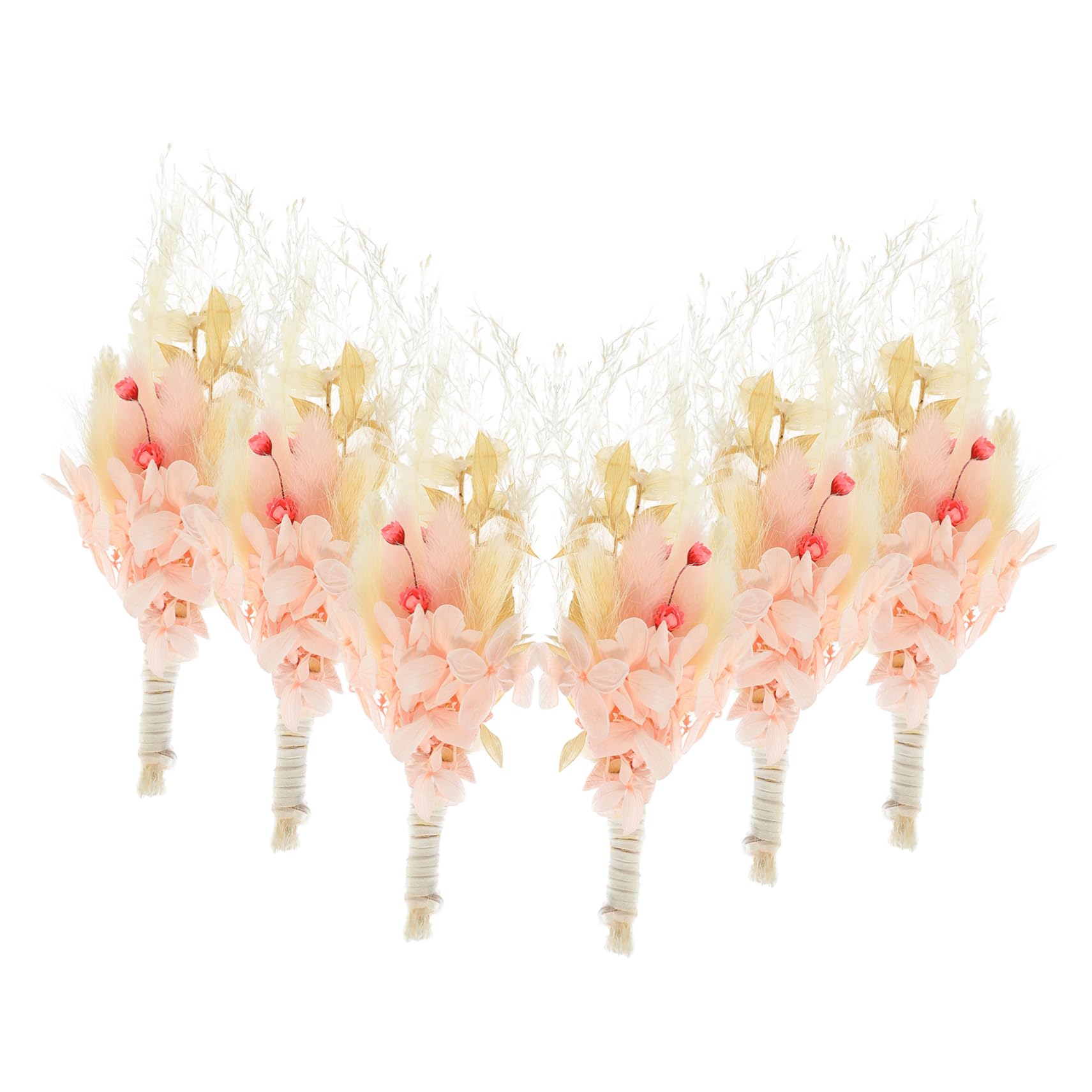 STOBAZA 2stücke Mini Trockenblumenstrauß Bundles Dried Flowers Für Kreative Deko Für Vasen Hochzeits Und Wohnraumgestaltung Pflegeleicht Natürliche Farben Bastelmaterial