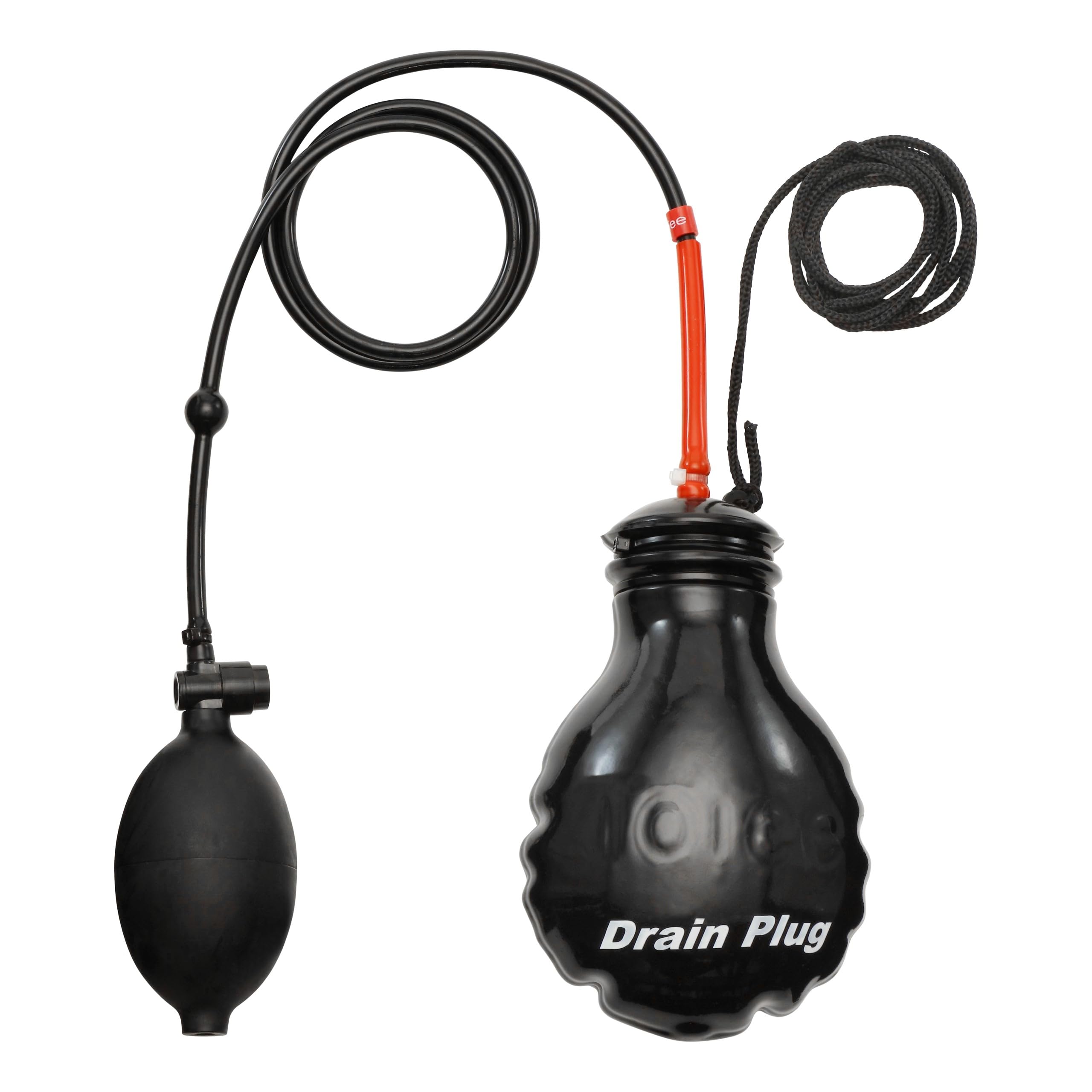 Drain Plug 110mm). Con una Toiee Drain Plug (palloncino di intercettazione) si può facilmente chiudere il tubo di scarico dell'appartamento con un palloncino per evitare che le acque reflue.