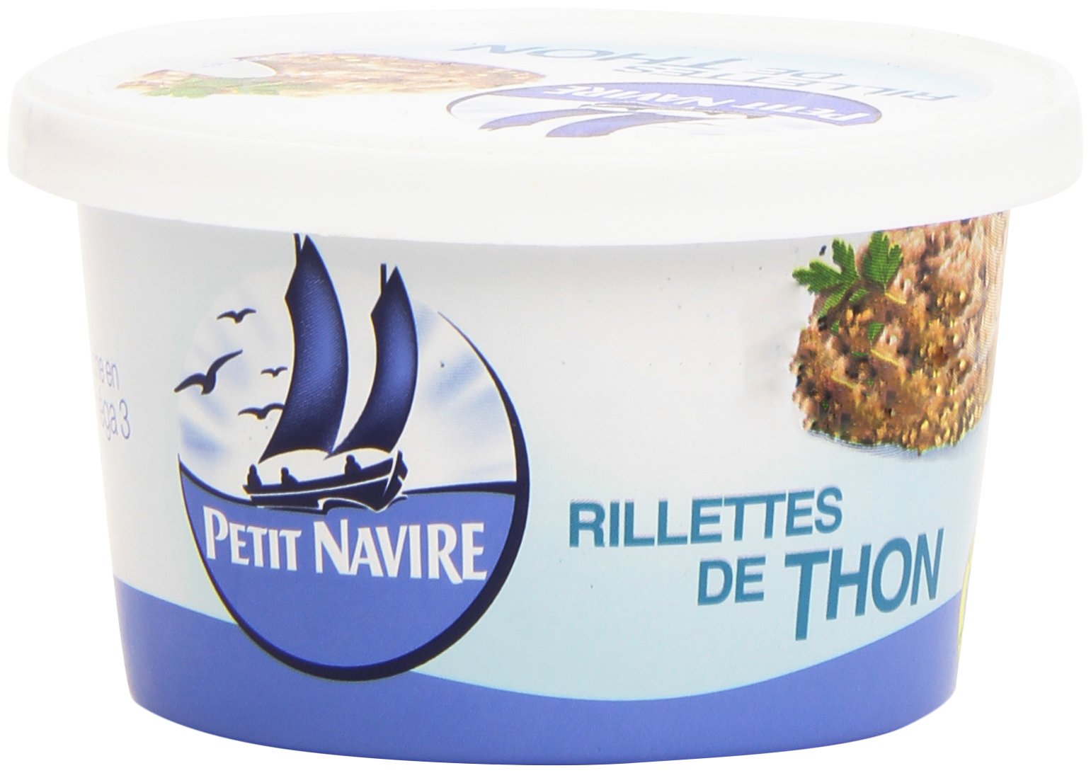 Petit Navire Rillettes de Thon 125g - Lot de 4