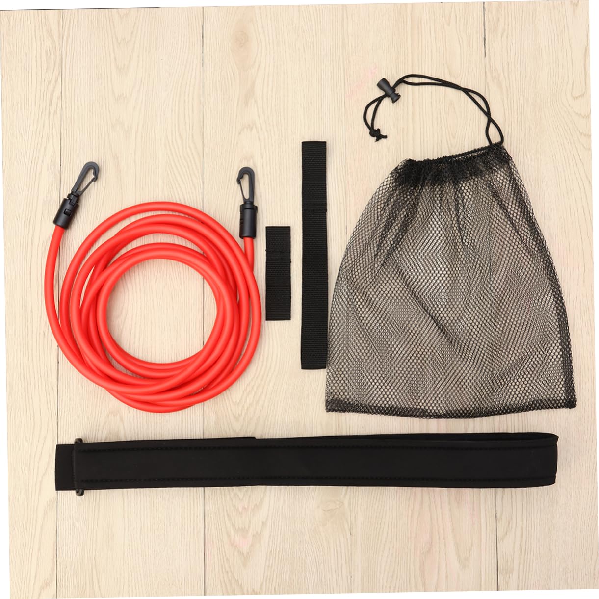 GALPADA Innovative Swim Training Elastic Resistance Band Belt Pool Resistance Equipment Enhance Endurance Safety Strap